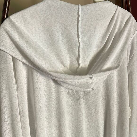 White Sheer Swim Coverup - Picture 5 of 7